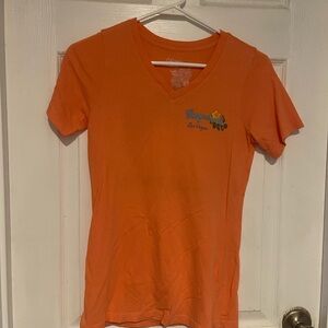 Size S bright coral “ it’s 5 o’clock somewhere” tee